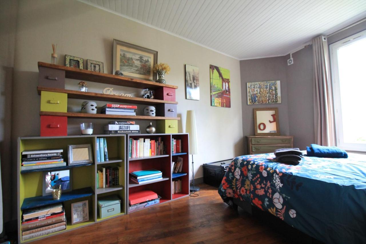 Disponible - Appartement Entier - Ligne H 15Mn Paris-Gare Du Nord, Parking Rue Gratuit, 4 Pers, Station De Train En Face Toutes Les 15Mn, Hippodrome, Cdfas, Universite, Borne Electrique, 1Er Etage オーボンヌ エクステリア 写真