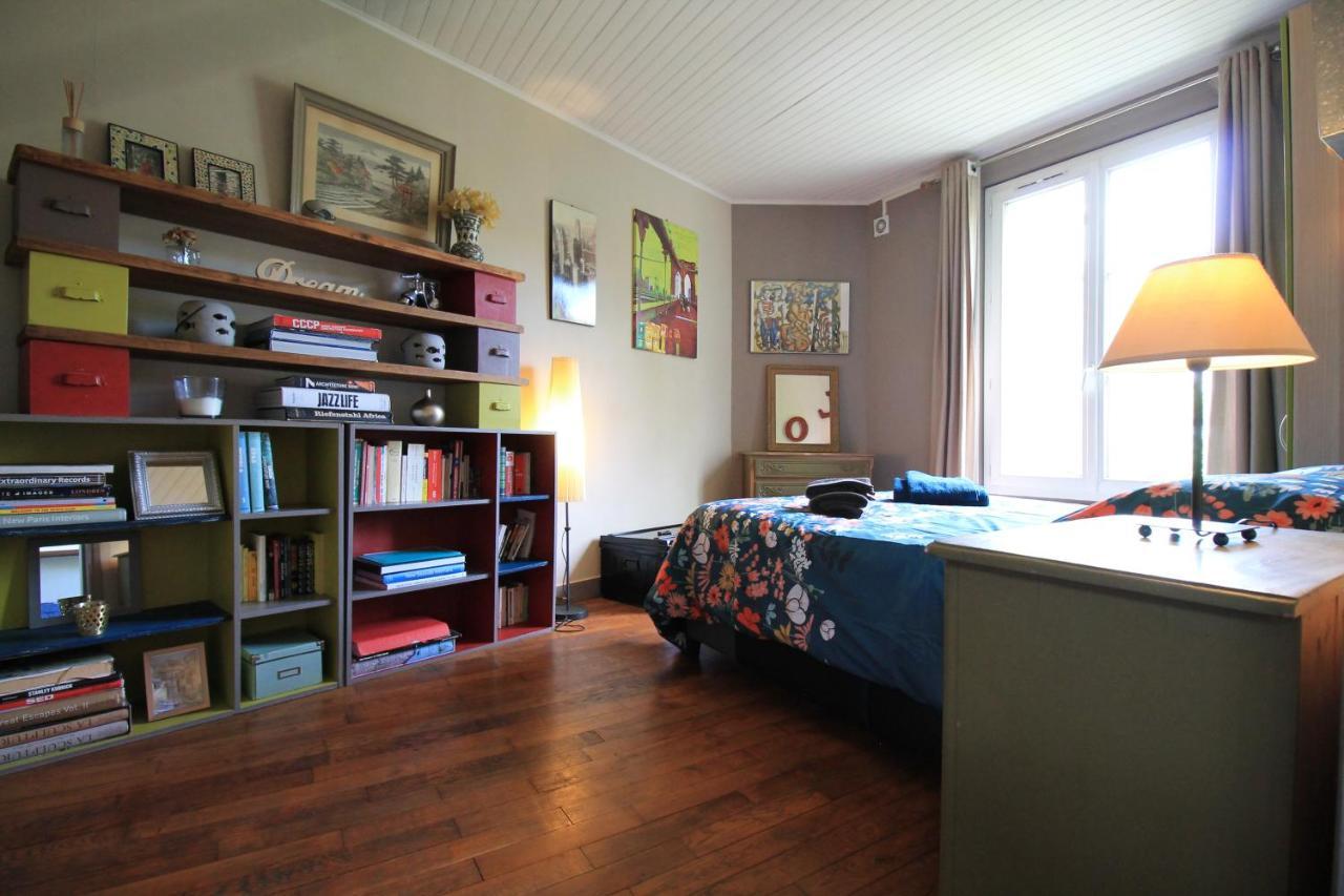 Disponible - Appartement Entier - Ligne H 15Mn Paris-Gare Du Nord, Parking Rue Gratuit, 4 Pers, Station De Train En Face Toutes Les 15Mn, Hippodrome, Cdfas, Universite, Borne Electrique, 1Er Etage オーボンヌ エクステリア 写真